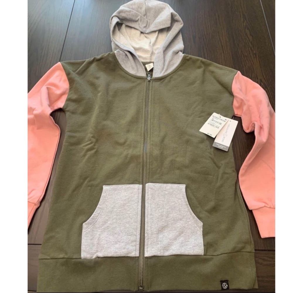 Girls Treasure & Bond color block hoodie